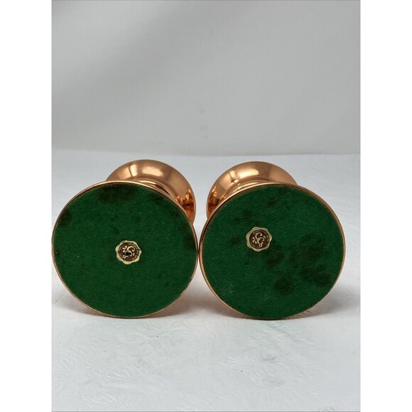 2 CopperCraft Guild Copper & Wood Taper Candle Holders Made in USA Vintage MCM - Picture 9 of 11